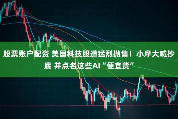 股票账户配资 美国科技股遭猛烈抛售！小摩大喊抄底 并点名这些AI“便宜货”